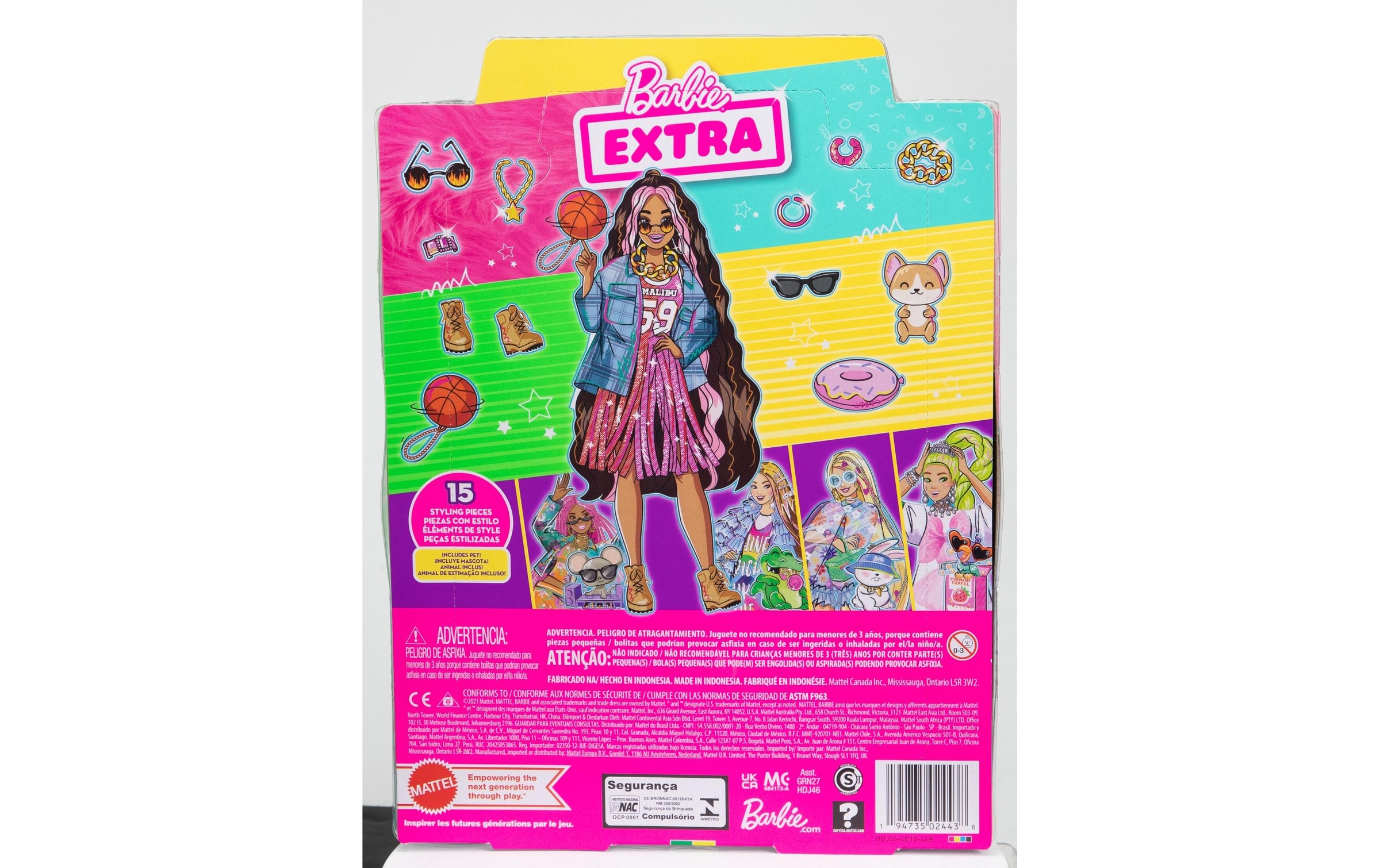 Barbie Anziehpuppe »Extra Basketball Jerse«