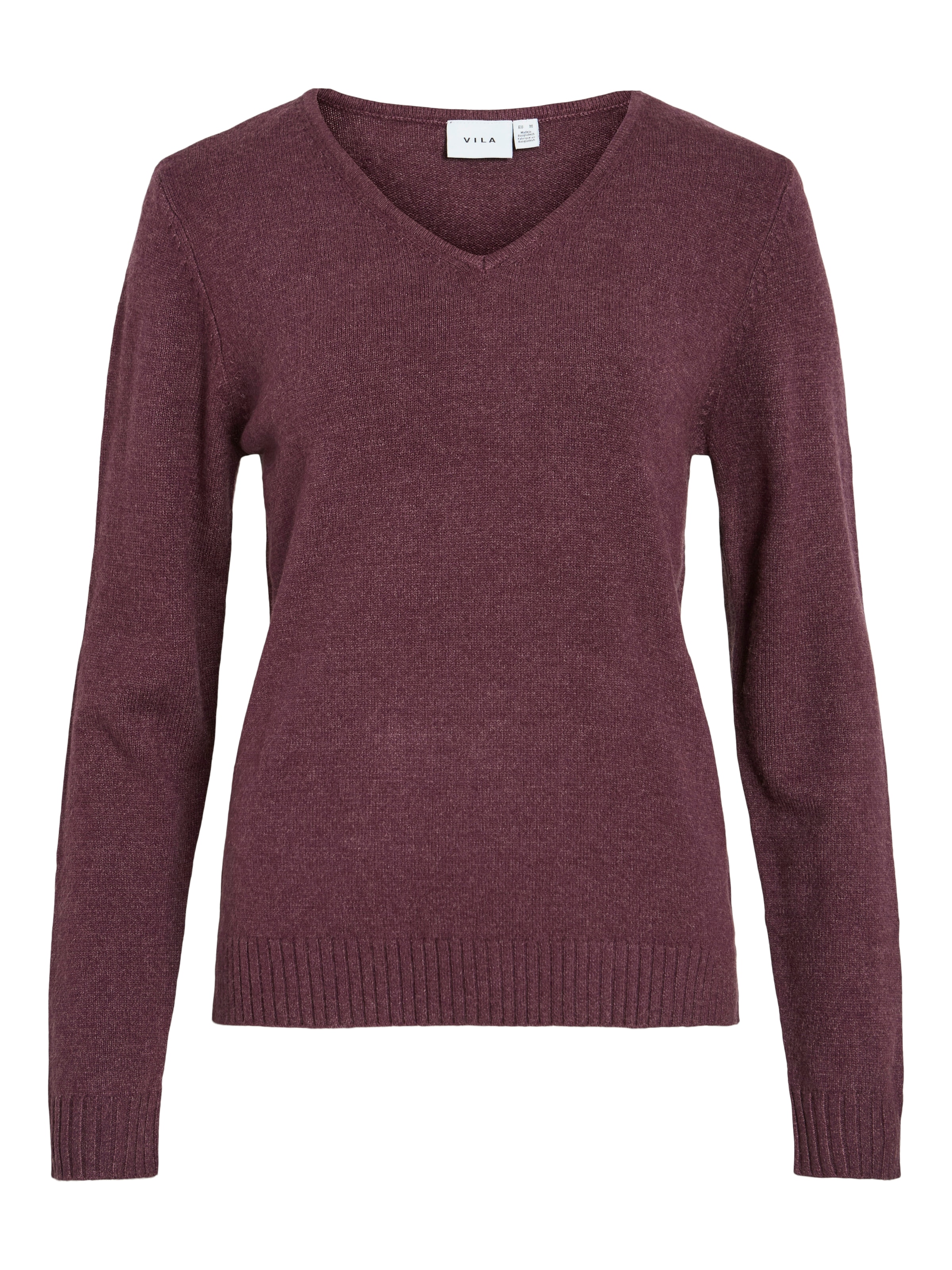 Vila V-Ausschnitt-Pullover »VIRIL V-NECK L/S KNIT TOP - NOOS«