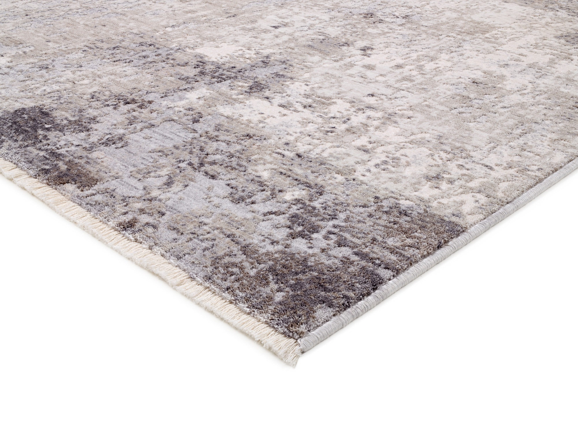 OCI DIE TEPPICHMARKE Teppich »VELA MIRAGE«, rechteckig, 10 mm Höhe, Kurzflor, 3D Hochtief-Optik, maschinell gewebt