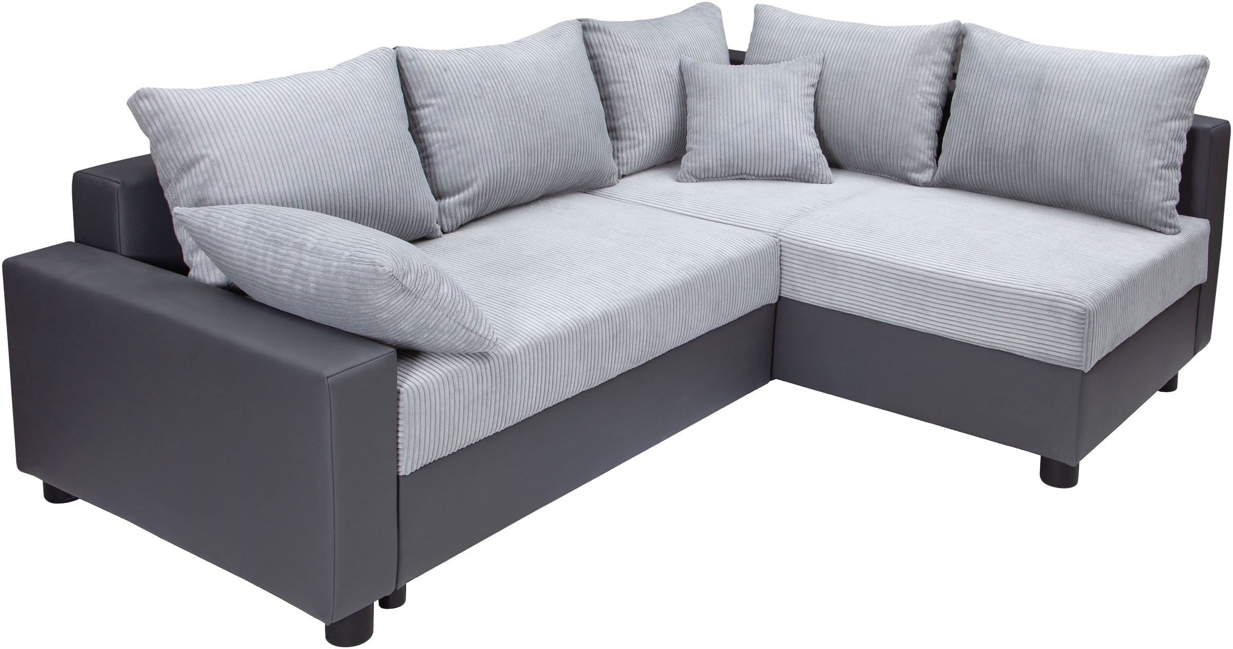 COLLECTION AB Ecksofa »30 Jahre Jubiläums-Modell Parma L-Form«, mit Schlaffunktion und Bettkasten, inklusive Kissen, Bonellfederkern