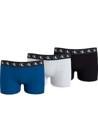 Calvin Klein Slip »3PK TRUNK«, (Packung, 3er-Pack), mit Calvin Klein Markenlabel am Bund kaufen