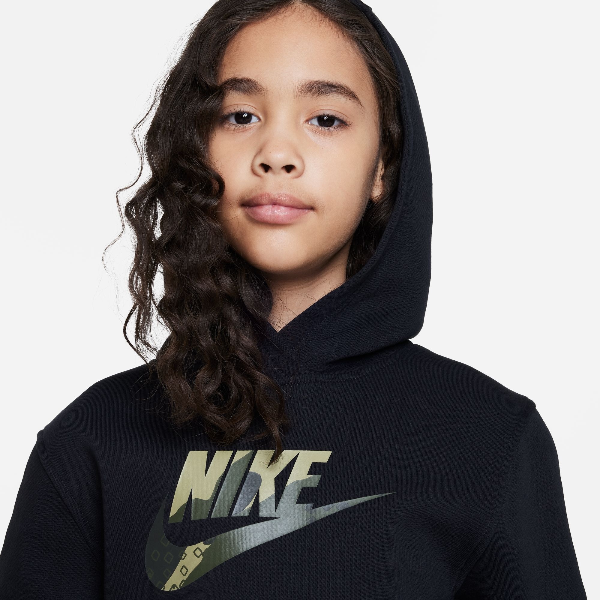 Nike Sportswear Kapuzensweatshirt »CLUB FLEECE BIG KIDS' GRAPHIC HOODIE«
