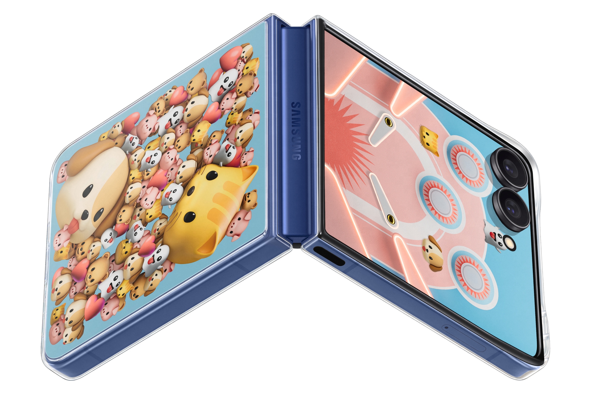 Samsung Handyhülle »Flipsuit Case für Samsung Galaxy Z Flip7«, Samsung Galaxy Z Flip7, Backcover, Schutzhülle, Handyschutzhülle, Case, Schutzcase, stossfest