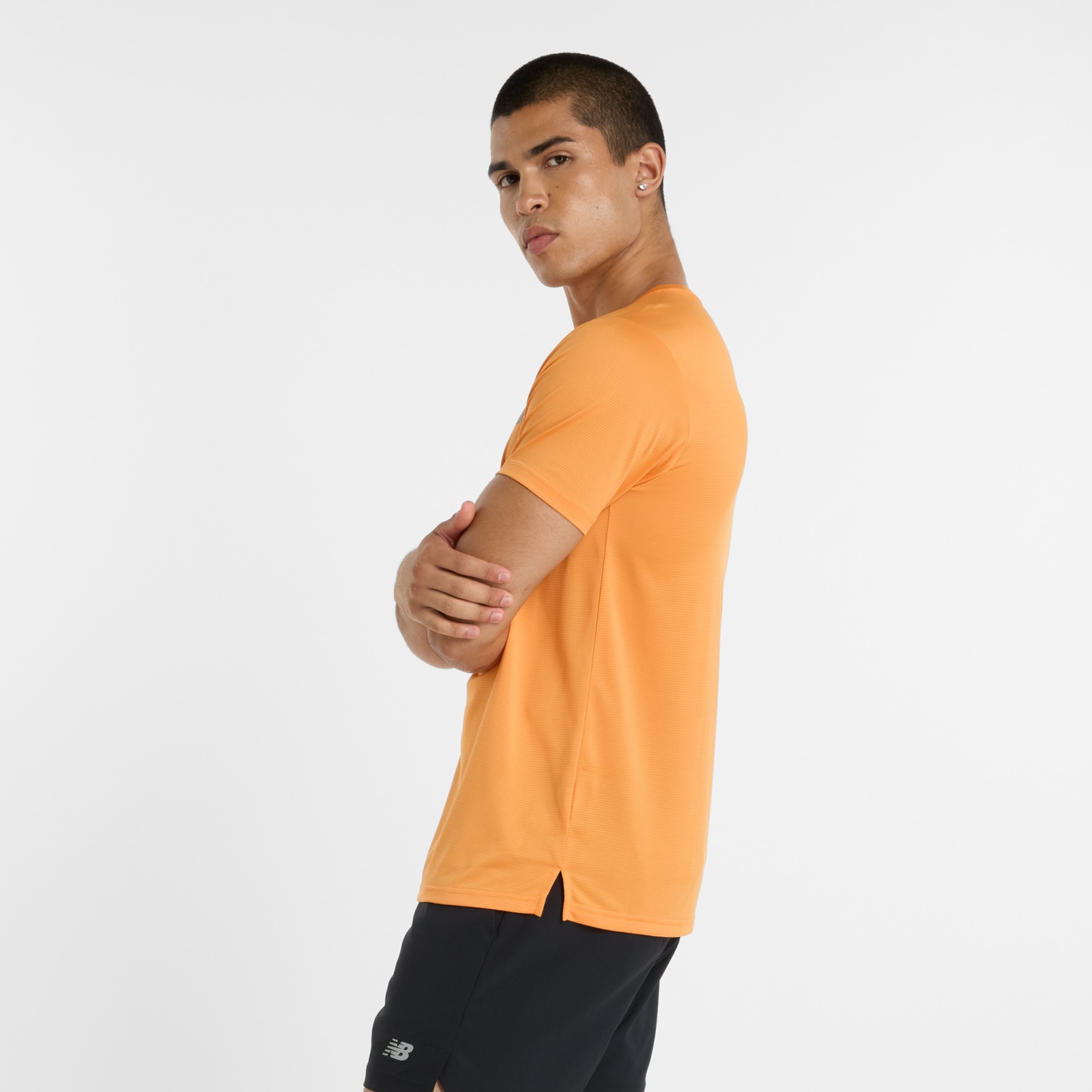New Balance Laufshirt »Sport Essentials T-Shirt«, mit Streifendesign