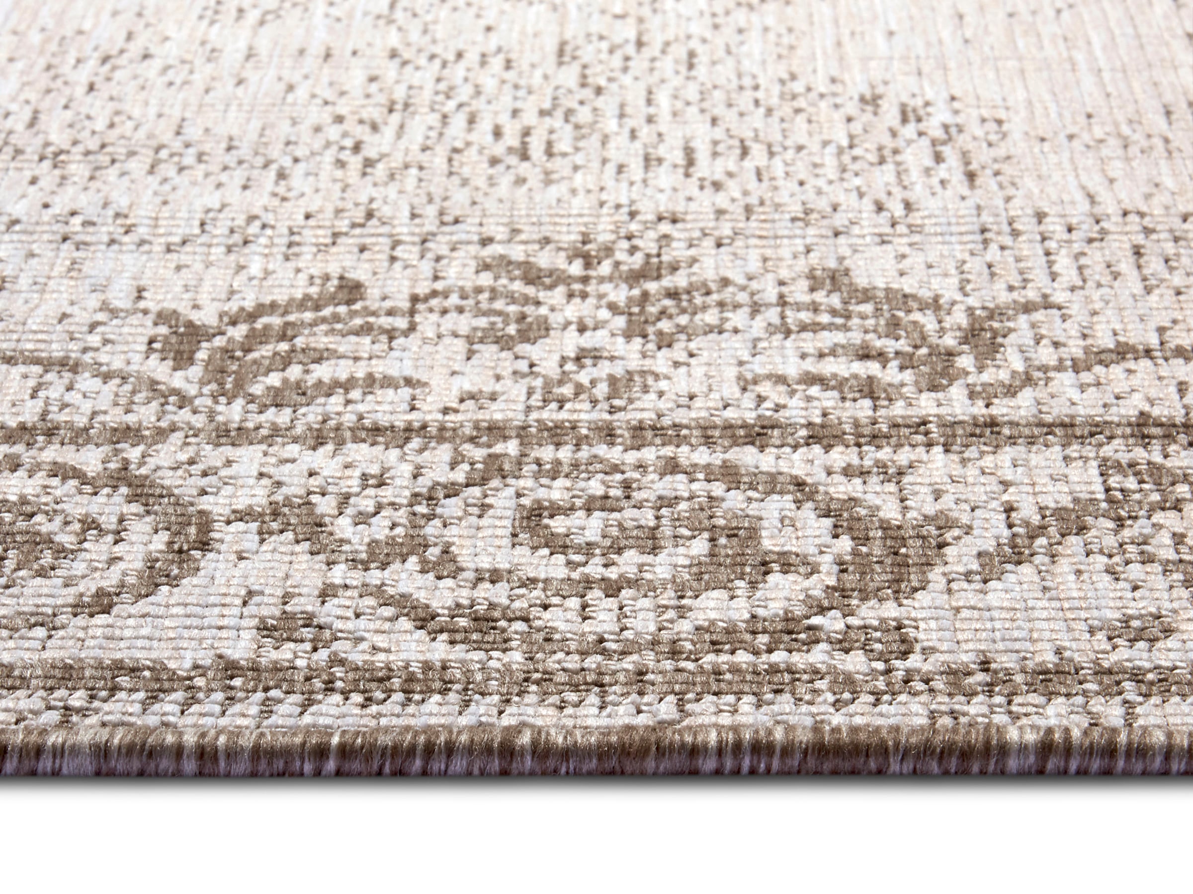 NORTHRUGS Teppich »CEBU Wendeteppich«, rechteckig, In-& Outdoor, Wetterfest, Balkon, Wohnzimmer, Wasserfest, Orientalisch