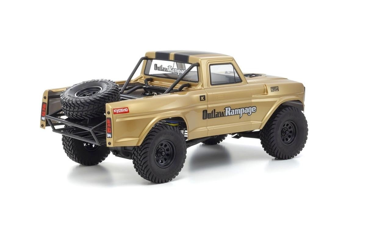 RC-Monstertruck »Kyosho Outlaw Rampage Pro Type 2 Gold, ARTR,«