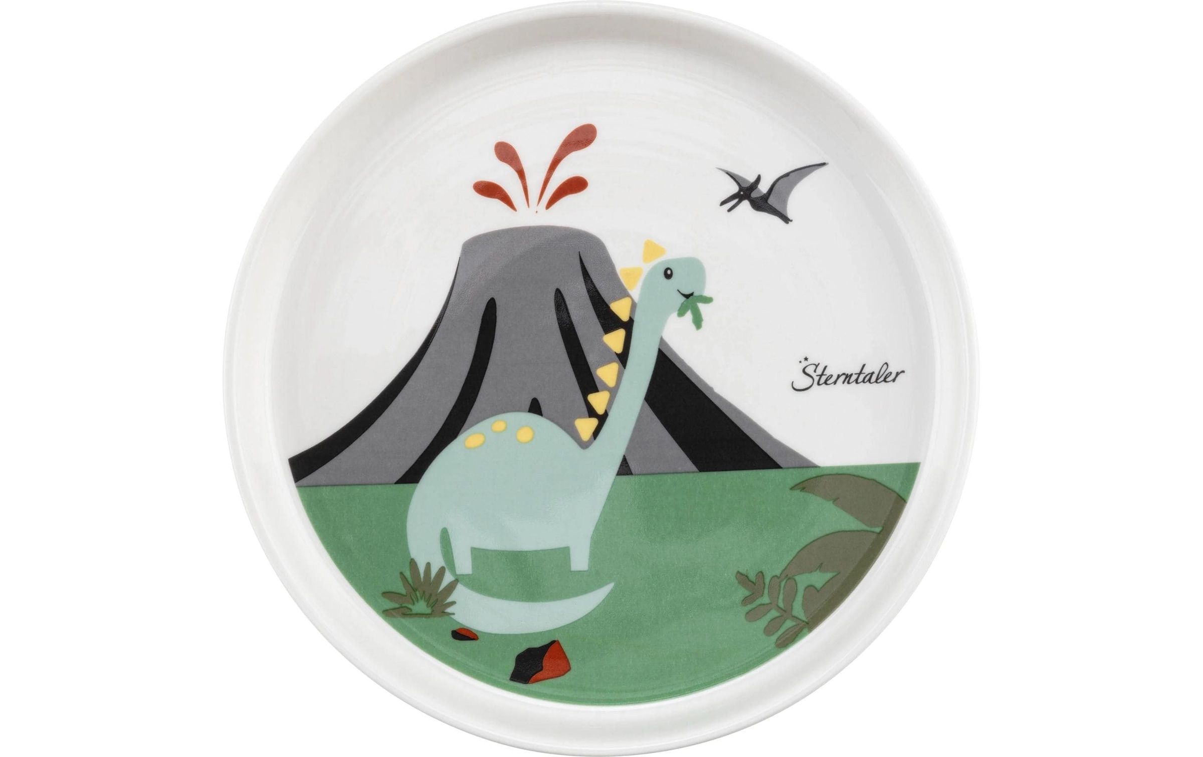 Sterntaler® Kindergeschirr-Set »Porzellan Dino Rexi«