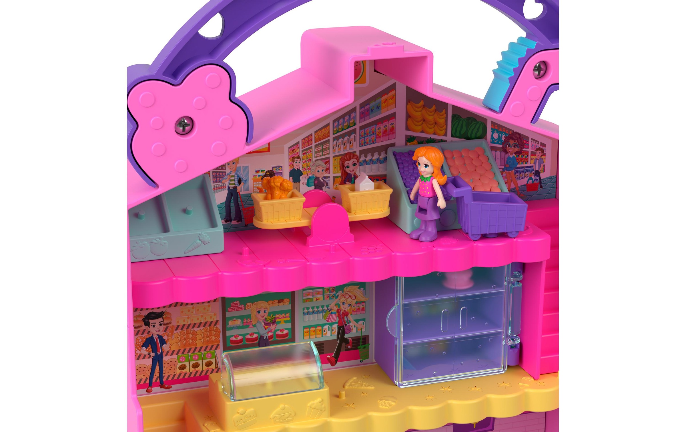 Polly Pocket Spielwelt »Pollyville Fresh Market«