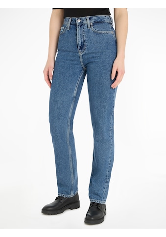 Straight-Jeans »HIGH RISE STRAIGHT«