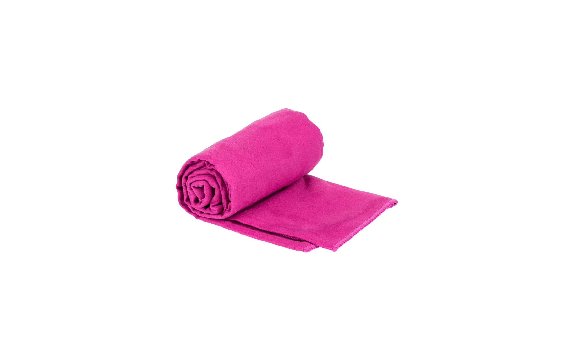 KOOR Badetuch »Silva Magenta 3er-Pack«, (3 St.)