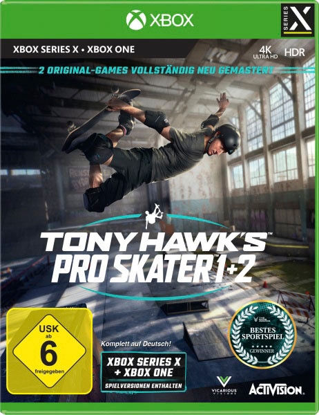 Image of Ackermann - Activision Spielesoftware »Tony Hawk's Pro Skater 1 + 2«, Xbox Series X einkaufen bei Ackermann Versand Schweiz