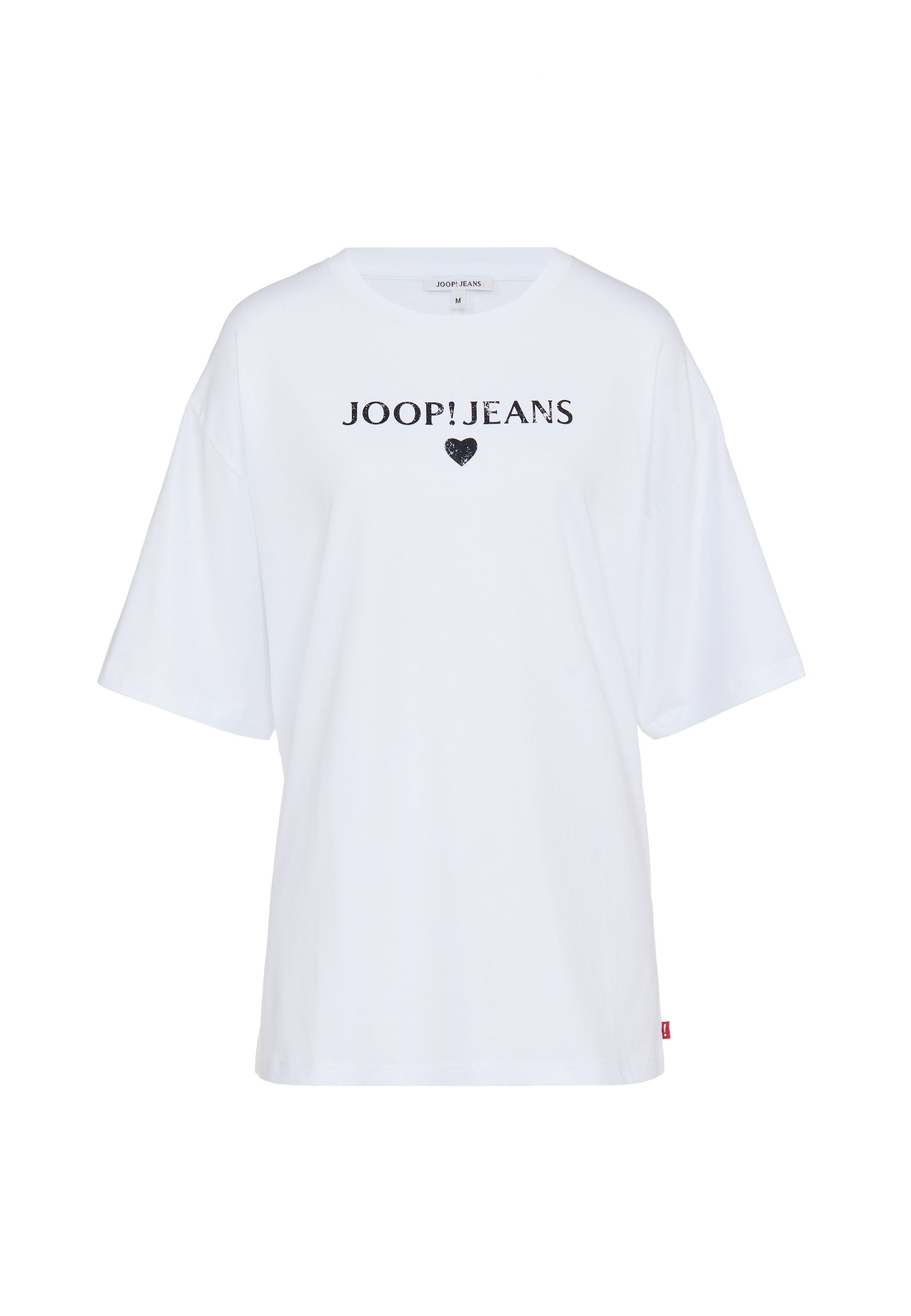 JOOP! Jeans T-Shirt »After Dark (JOOP! Jeans)«, Logo-Schriftzug vorn, Kurzarm, Rundhalsausschnitt