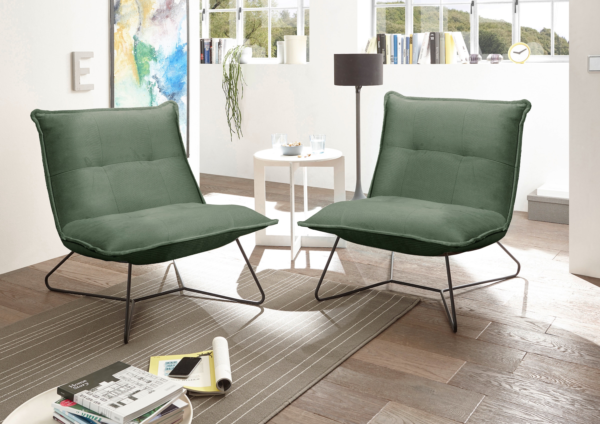ED EXCITING DESIGN Sessel »Vico«, frei im Raum stellbar