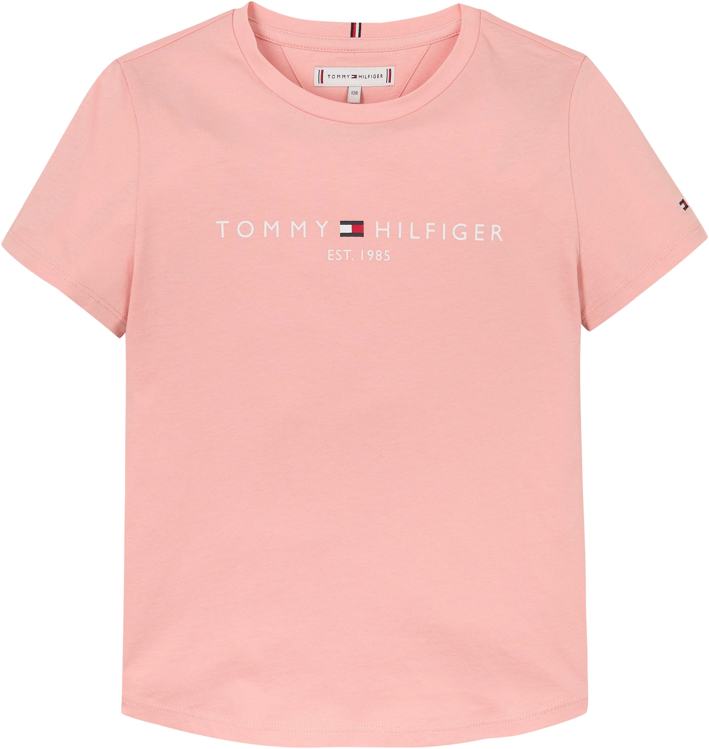 Tommy Hilfiger Kurzarmshirt »ESSENTIAL TEE S/S«, (1 tlg.), mit Tommy Hilfiger Logoschriftzug