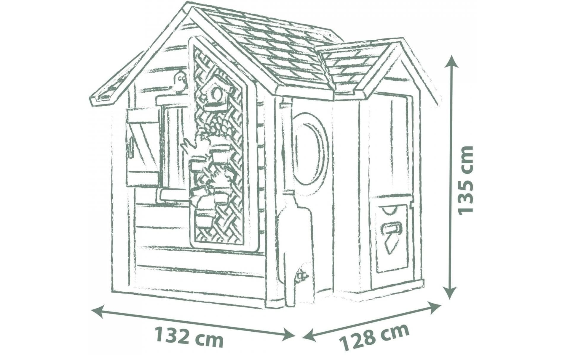 Smoby Spielhaus »Life Garten«