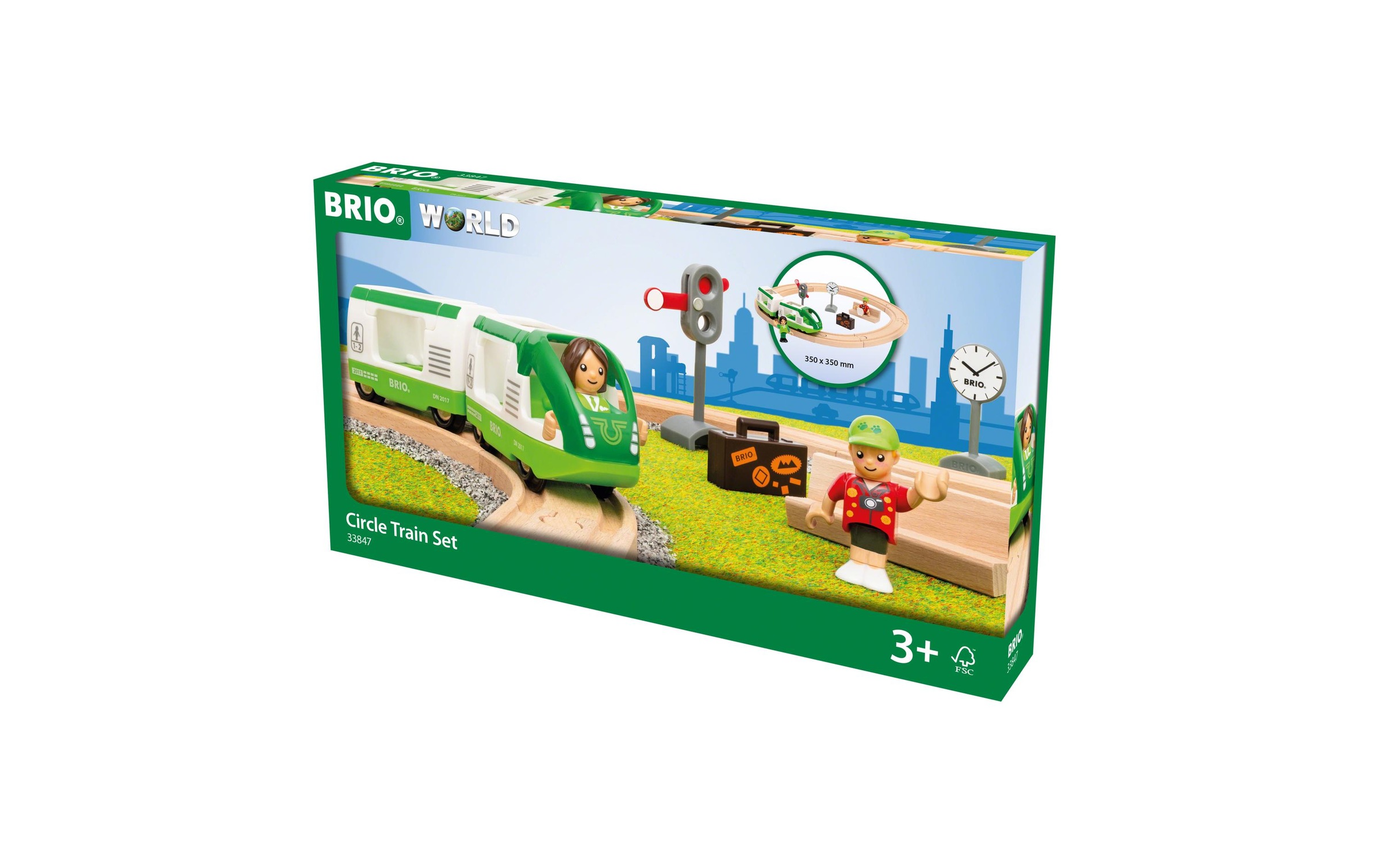 BRIO® Spielzeug-Eisenbahn »Starter Set Reisezug«