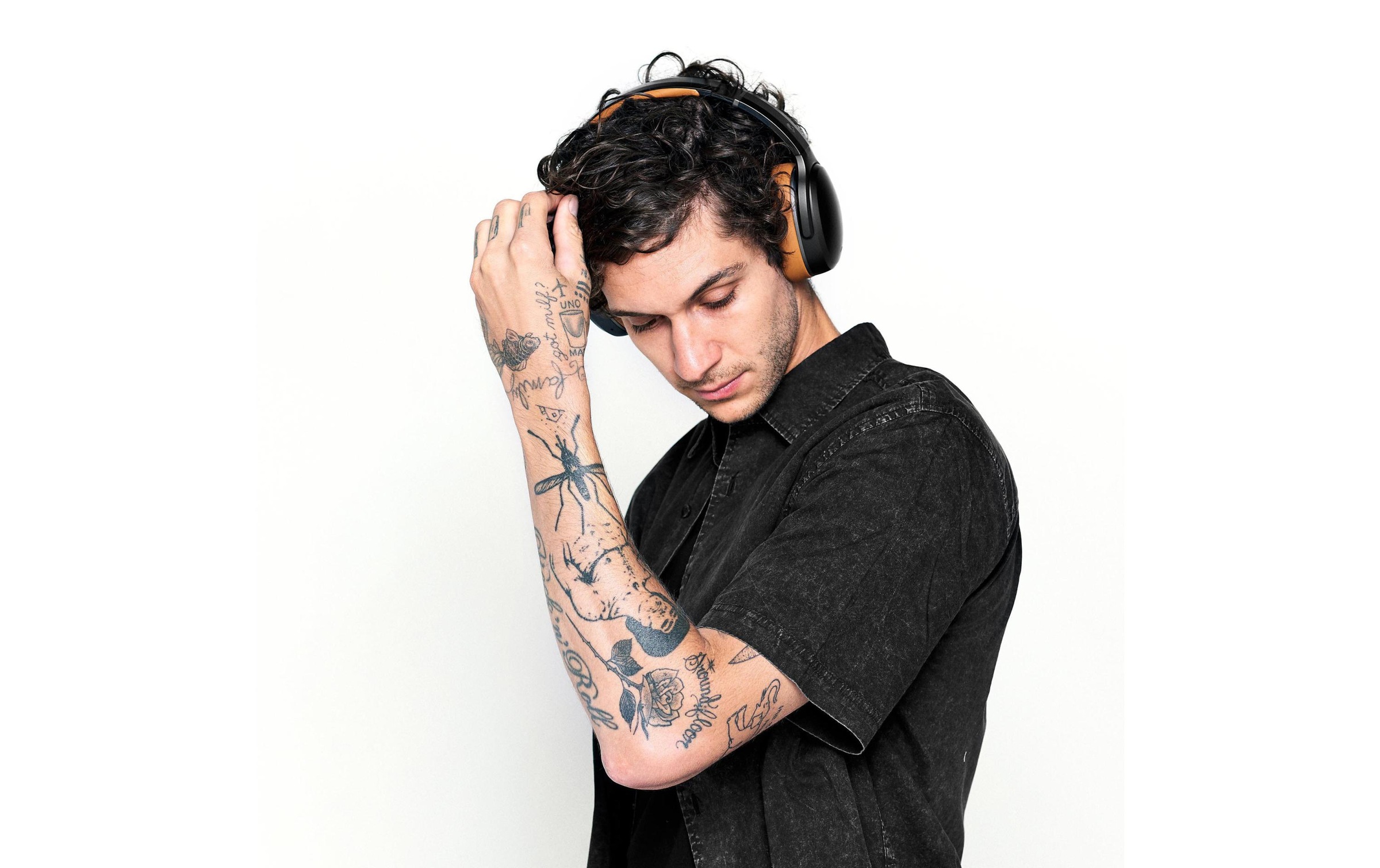 Skullcandy Over-Ear-Kopfhörer »Crusher ANC Schwarz Braun«, Noise-Cancelling