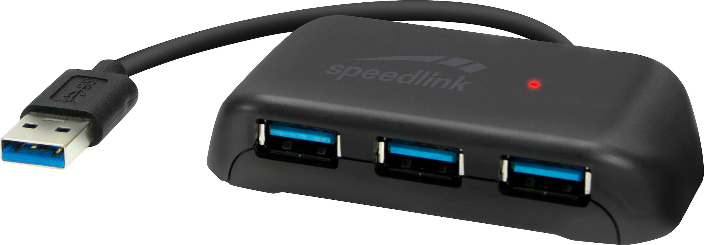 Speedlink USB-Adapter »SNAPPY EVO USB Hub, 4-Port, USB 3.0, USB 3.1 Gen 1, USB 3.2 Gen 1«, passiv