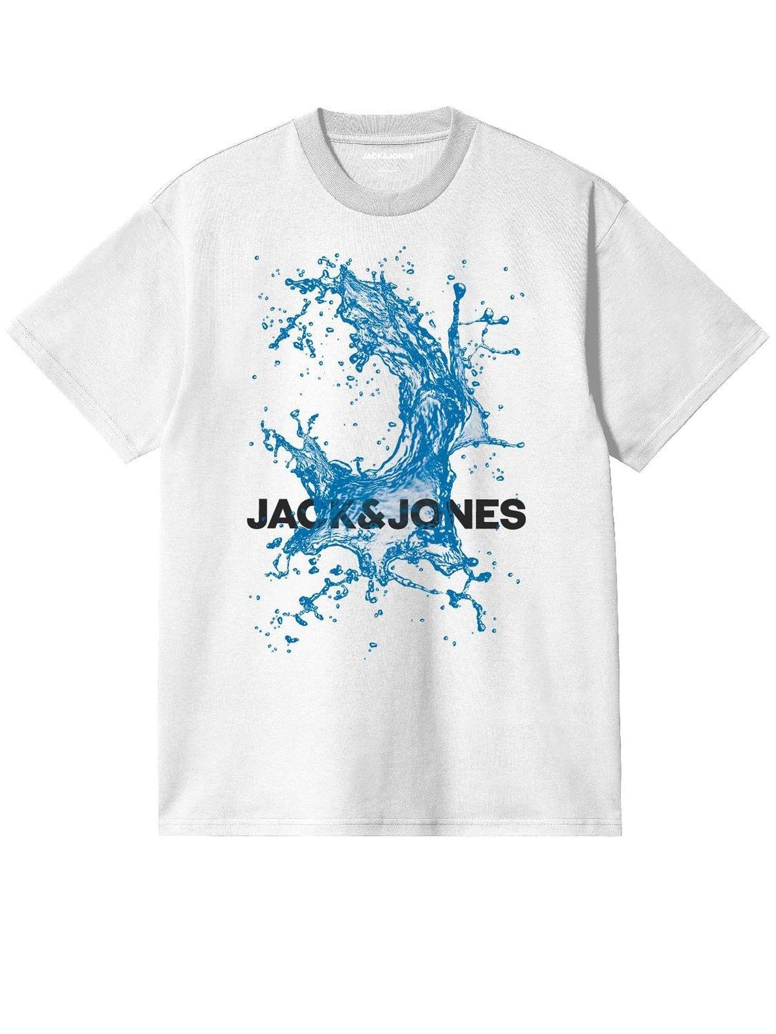 Jack & Jones Junior T-Shirt »JCOSPLASH OCEAN TEE SS CREW NECK FST JNR«