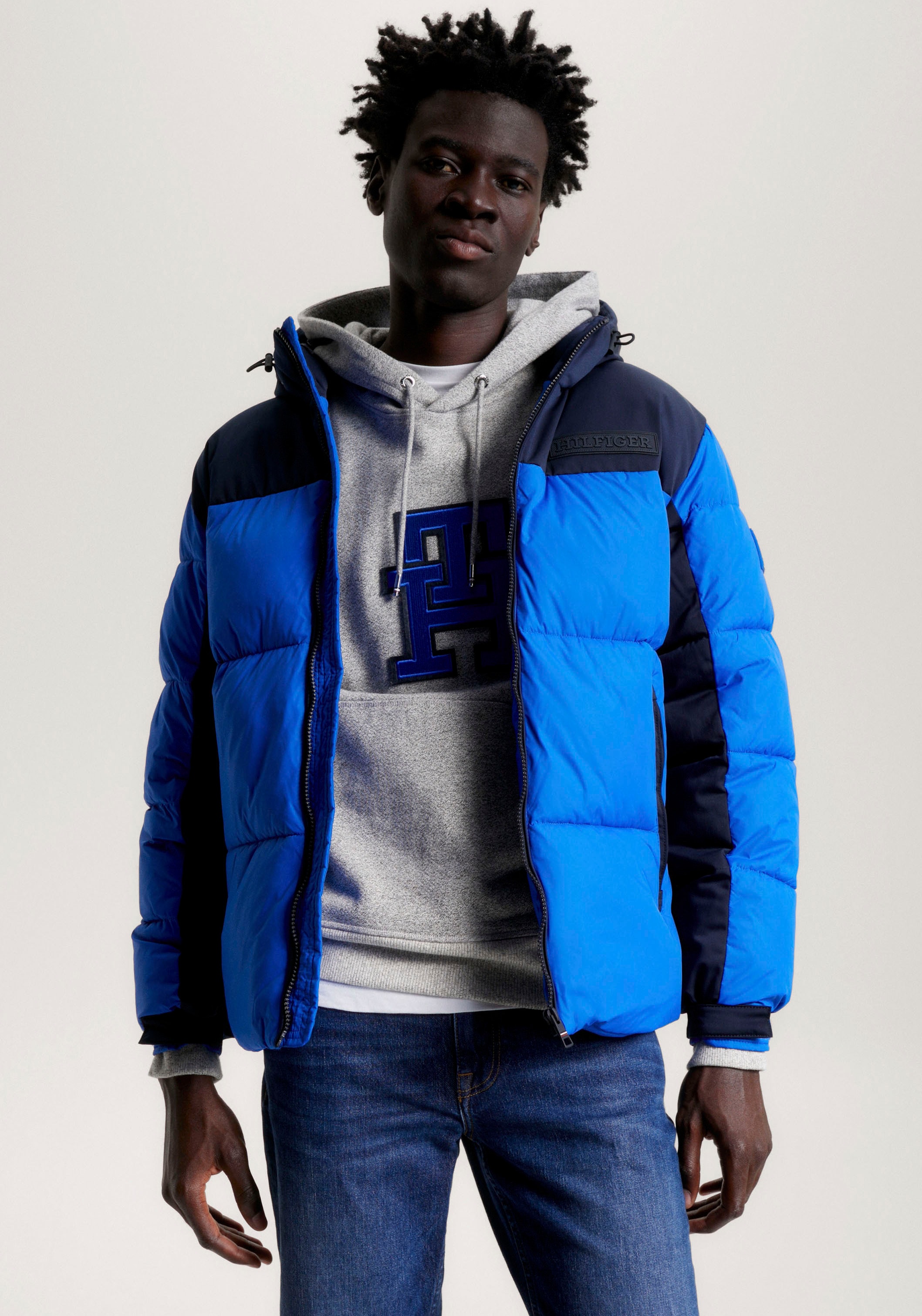 Steppjacke »NEW YORK HOODED JACKET«, mit Kapuze