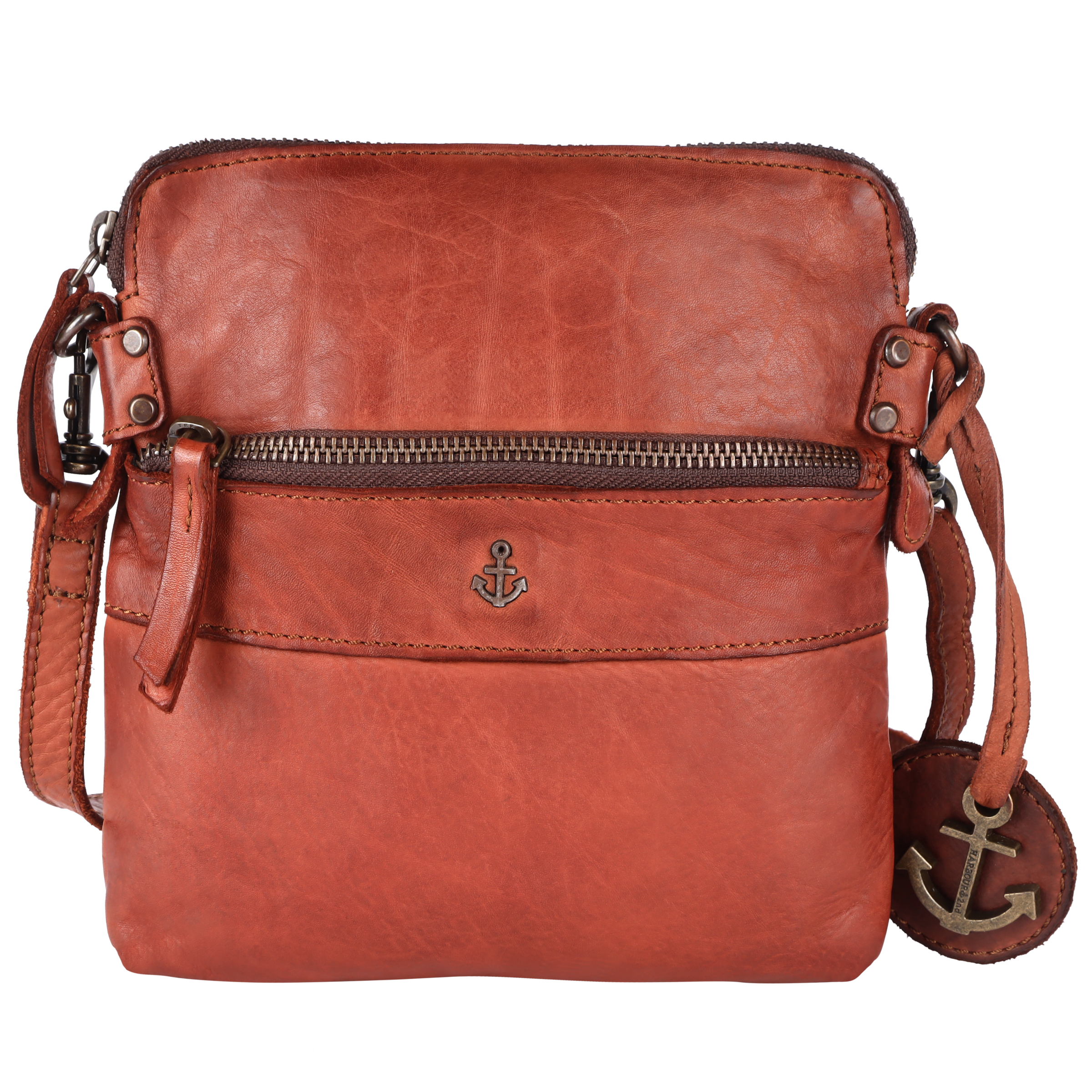 HARBOUR 2nd Handtasche »Taliza2«, Handtasche Damen Umhängetasche Schultertasche mit Logoanhänger