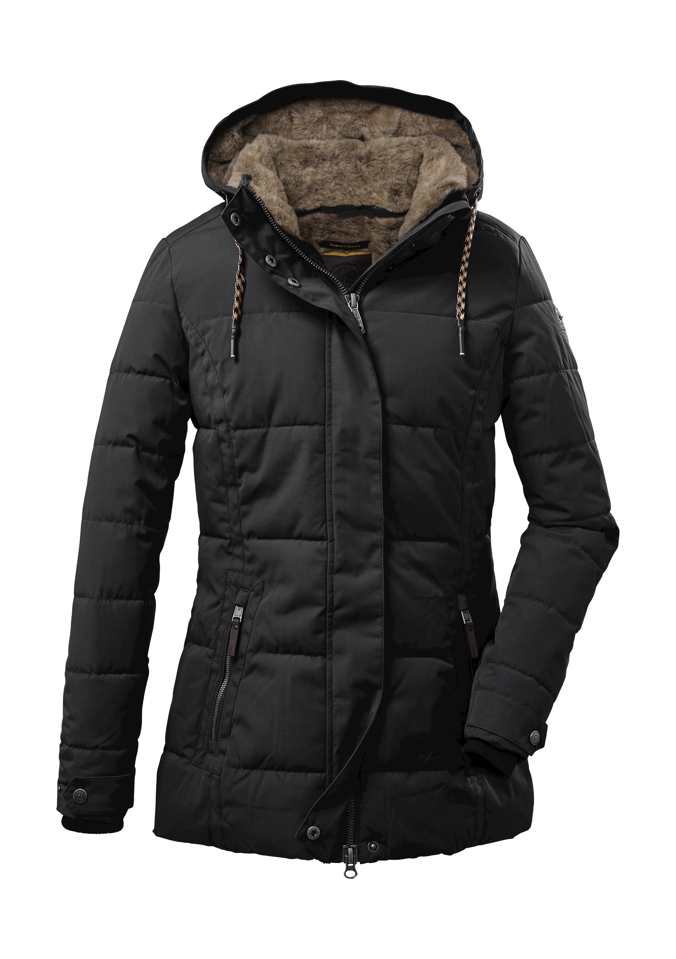 G.I.G.A. DX by killtec Steppjacke »GW 15 WMN QLTD JCKT« Wind- und wasserabweisende Outdoorjacke mit abnehmbarer Kapuze