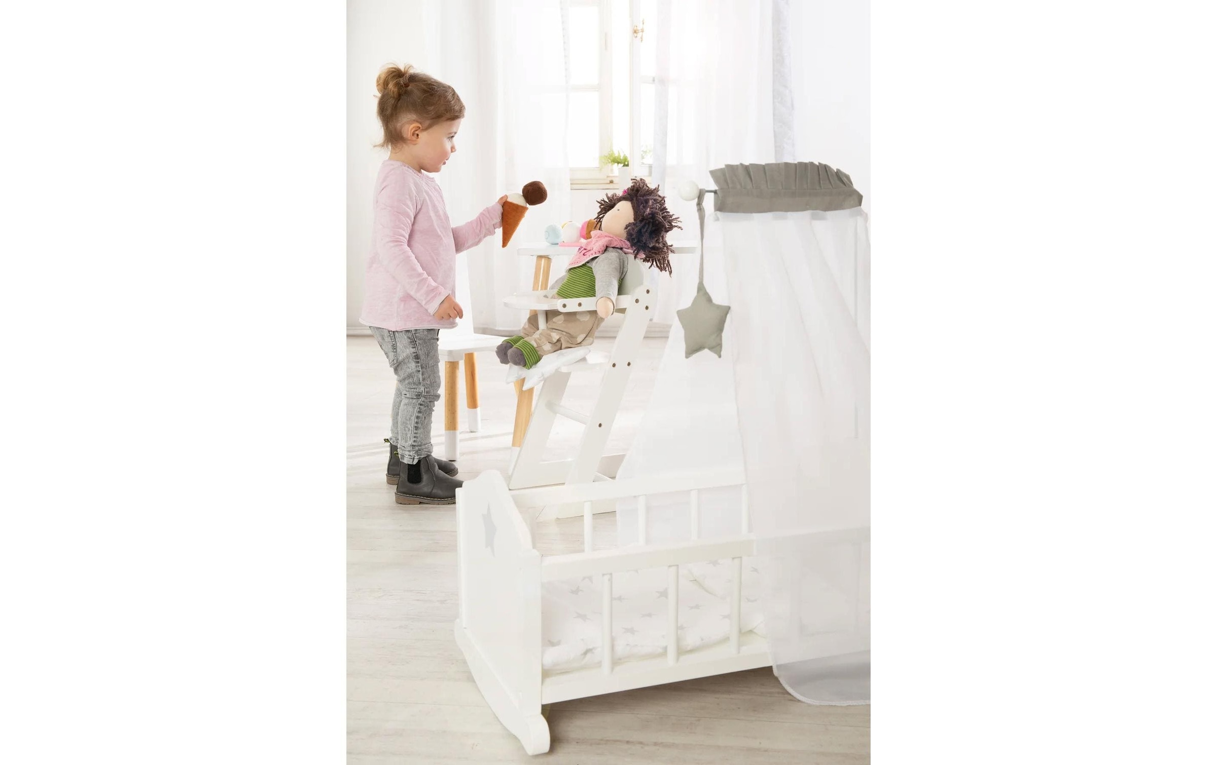 roba® Puppenmöbel »Puppenhochstuhl Stella«