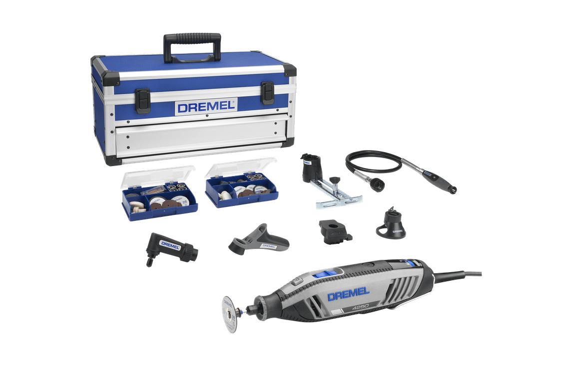 DREMEL Elektro-Multifunktionswerkzeug »4250 (128 Zubehöre, 6 Vorsatzgeräte)«