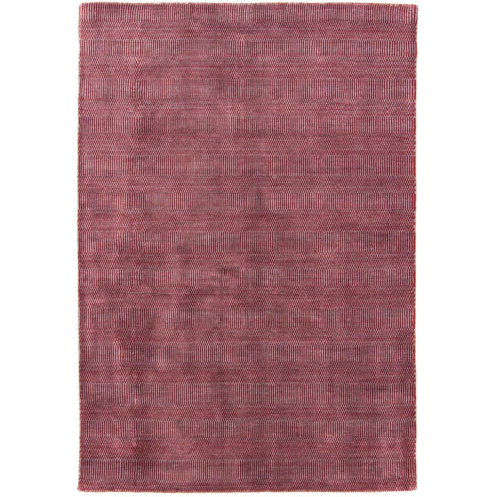 morgenland Designteppich »Designer Streifen Rosso 201 x 142 cm«, rechteckig