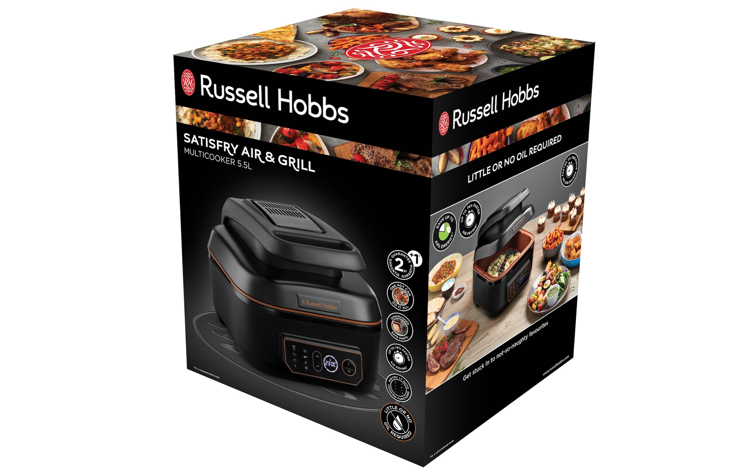 RUSSELL HOBBS Heissluftfritteuse »SatisFry Air und Grill Multikocher«, 1745 W