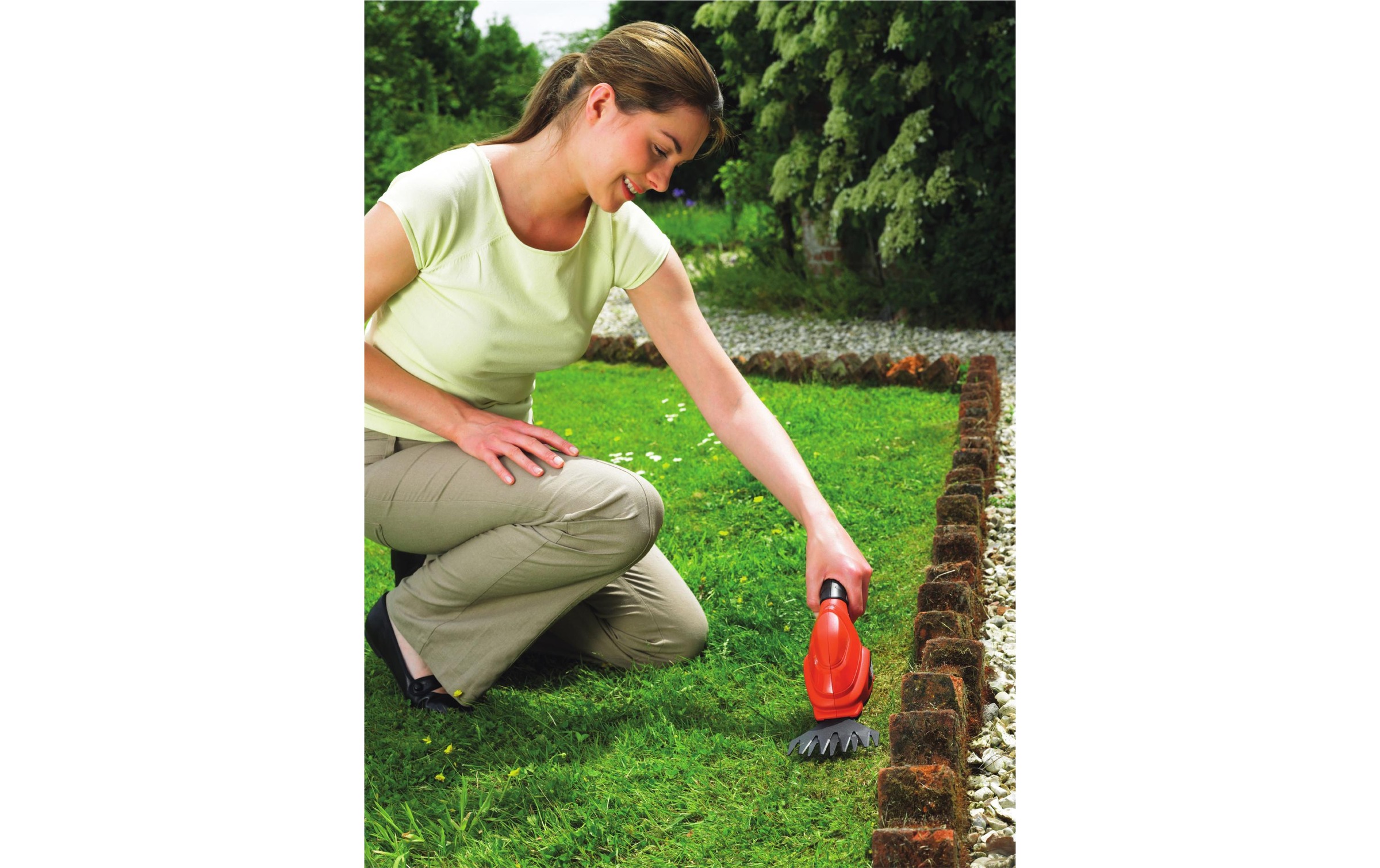 Black + Decker Akku-Grasschere »BLACK+DECKER Akku-Grasschere GSL200«