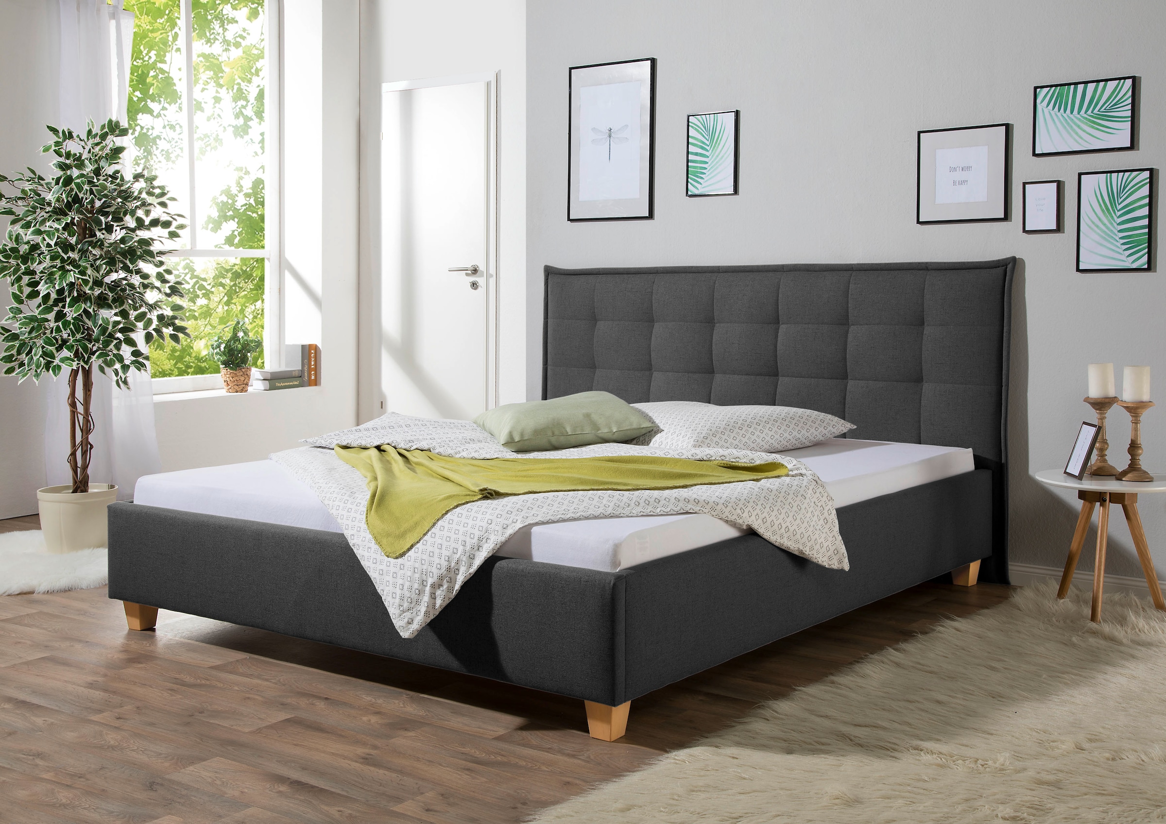 Maintal Polsterbett "Retlaw" Bettseiten zerlegt, ohne Bettkasten