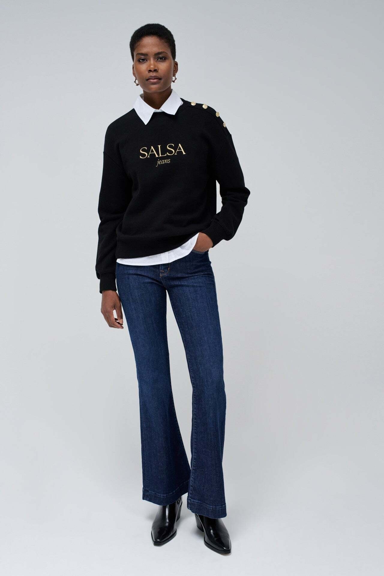 Salsa Sweatshirt »Salsa Jeans Sweatshirt Branding Sweater«