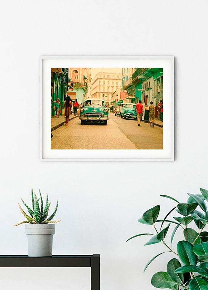 Komar Bild »Cuba Rush«, Städte, (1 St.), Wandbild zur Dekoration - ohne Rahmen