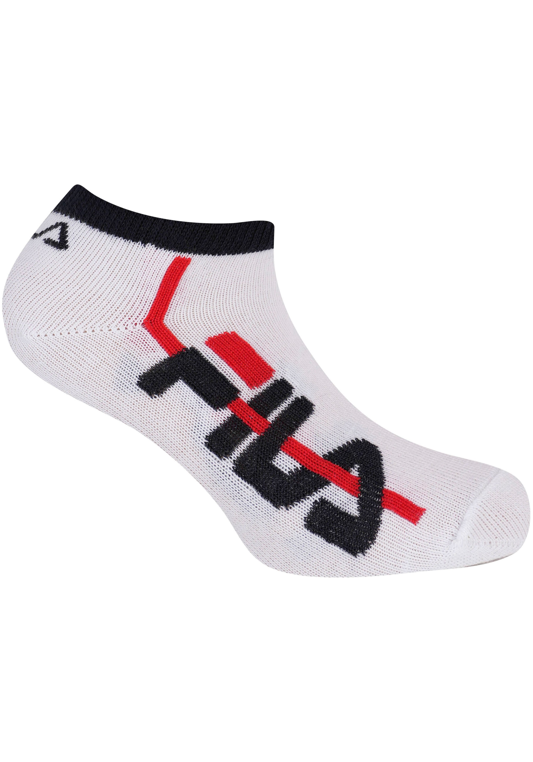 Fila Freizeitsocken »JUNIOR BOY INVISIBLE SOCKS«, (6 Paar), Bequemes Fussbett für optimalen Komfort
