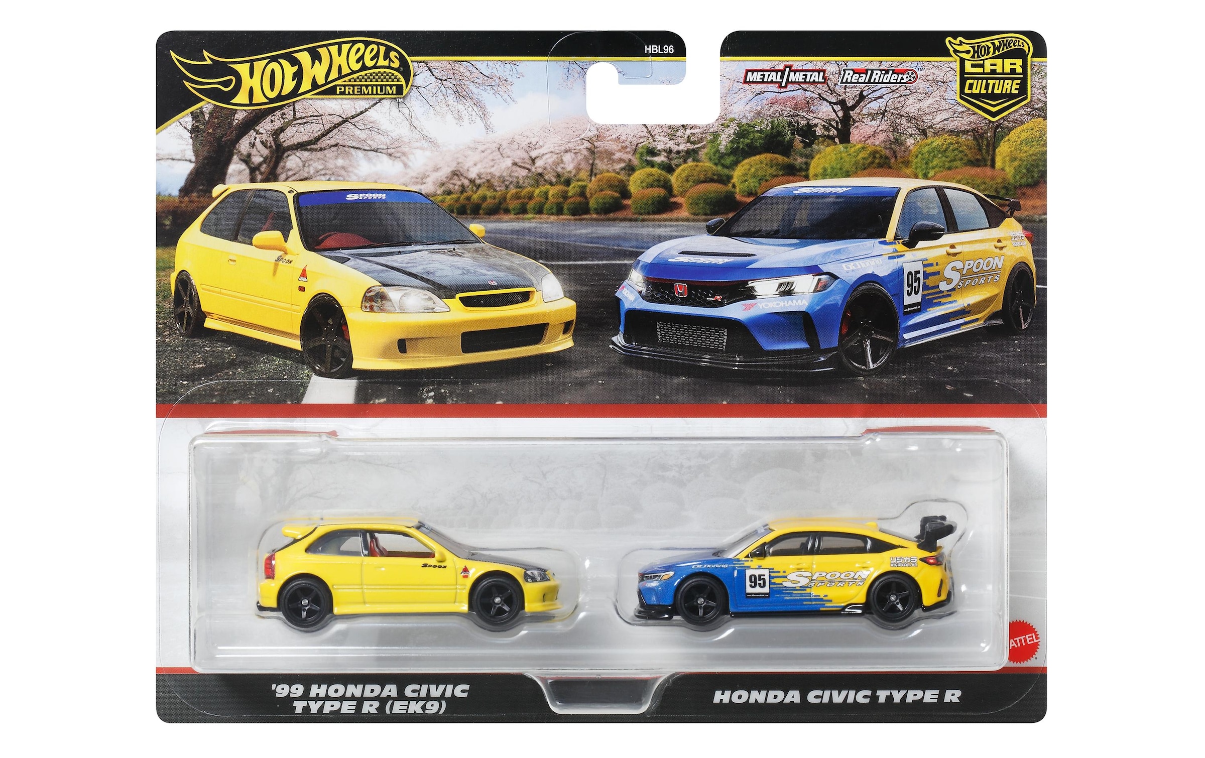 Hot Wheels Spielzeug-Auto »2-Pack – Honda«