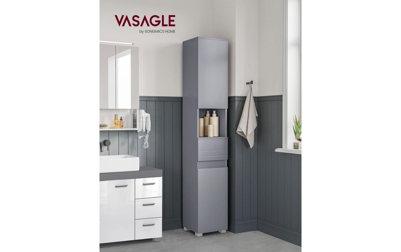 VASAGLE Badregal »30 x 170 cm«