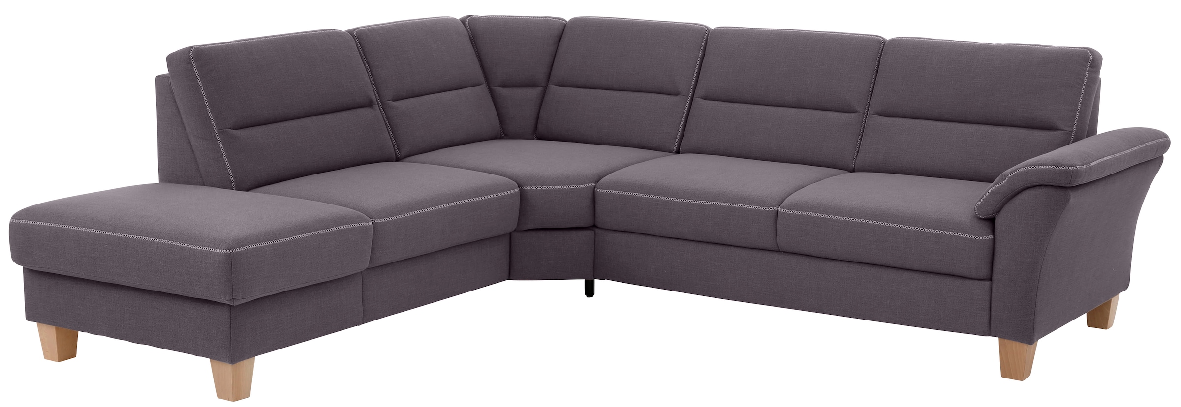 Home affaire Ecksofa »Soleo L-Form«, komfortabel durch Trapezecke mit Relaxfunktion, auch mit Bettfunktion