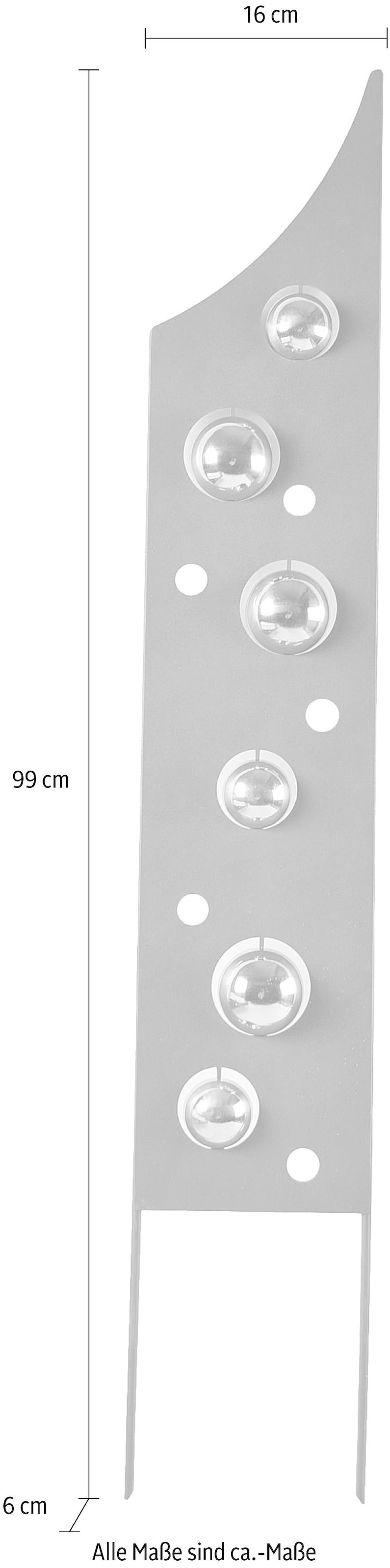 locker Deko-Windrad »Rusty 99 cm Materialmix, | Rostoptik, Bubbles«, hoch Jelmoli-Versand online in kaufen