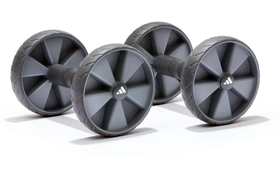 adidas Performance Bauchtrainer »Core Rollers«, Twin-Core-Roller variieren die Übungen und verschiedene Muskelgruppen