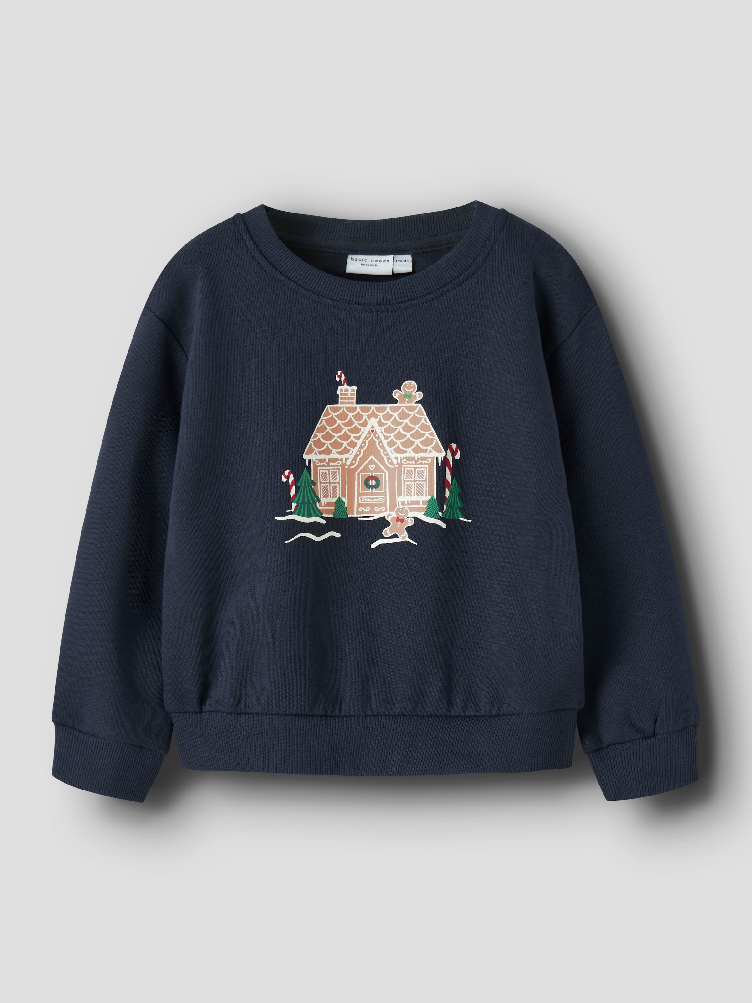 Name It Sweatshirt »NMFVISMAS LS NREG SWEAT BRU«