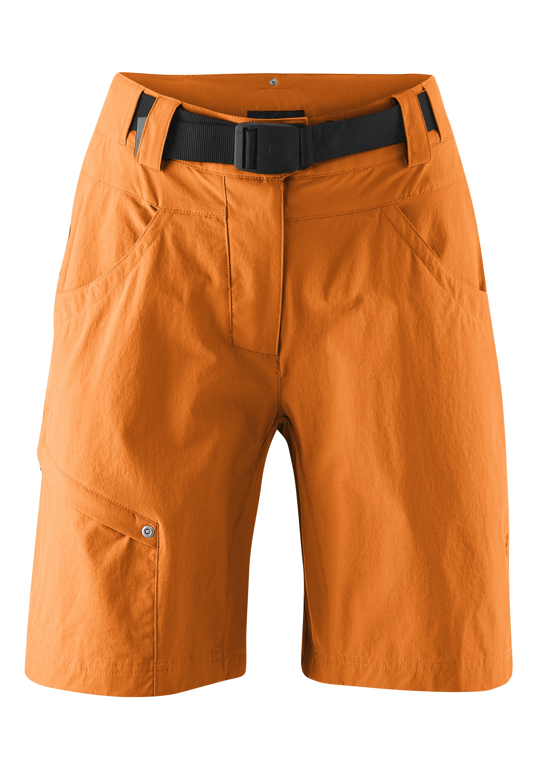 Gonso Fahrradhose »Mira Basic« kurze Damen Radhose mit Sitzpolster, wasserabweisend, inkl. Gürtel