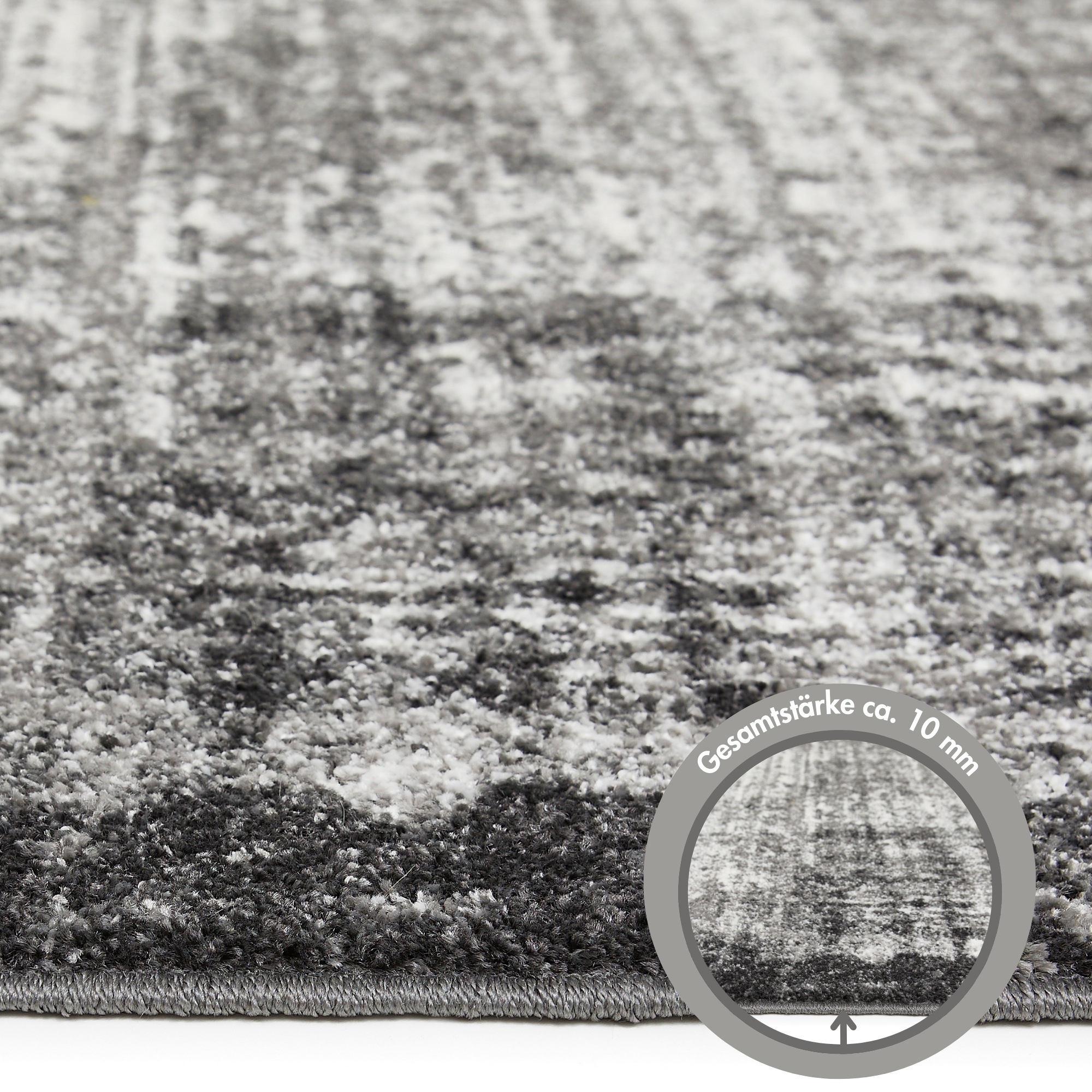 Andiamo Teppich »Campos«, rechteckig, 10 mm Höhe, Kurzflor, modernes Design, Wohnzimmer
