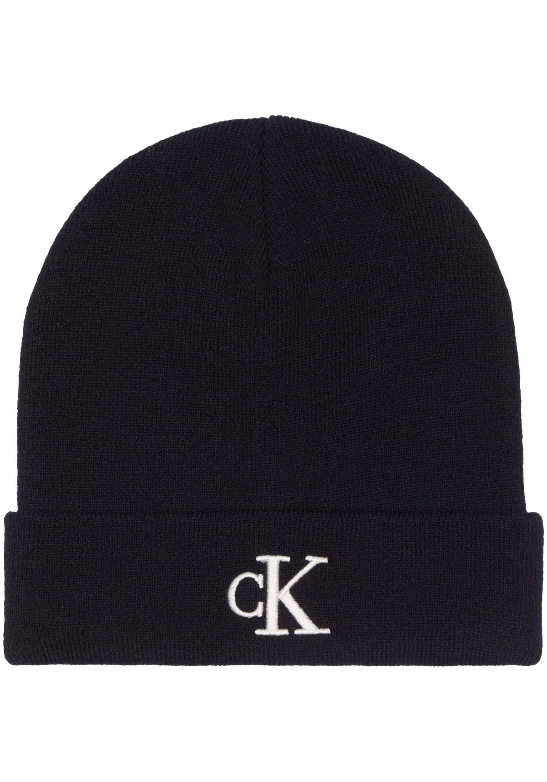 Calvin Klein Jeans Beanie »MONOGRAM EMBRO BEANIE« mit Calvin Klein Jeans Stickerei