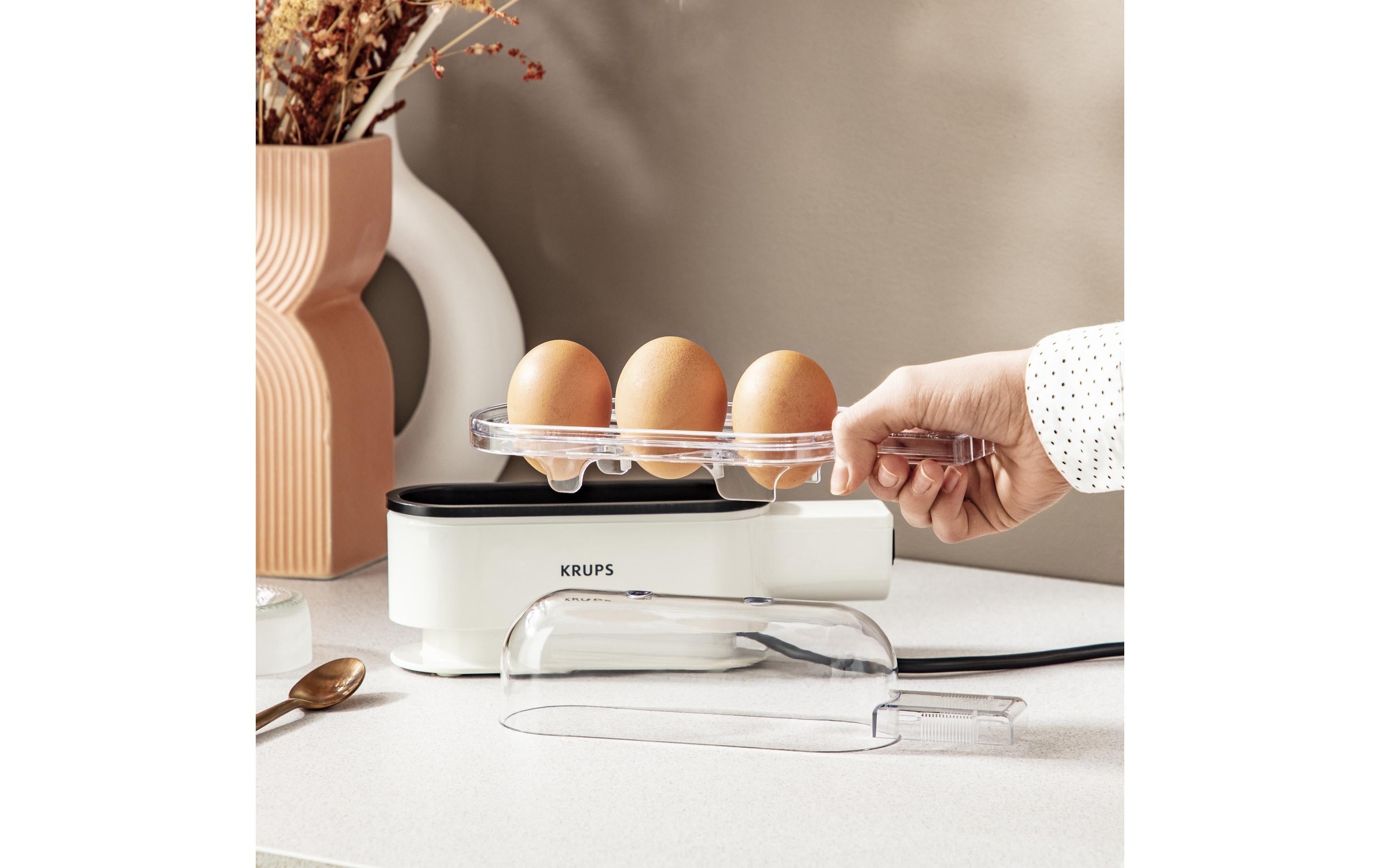 Krups Eierkocher »Ovomat Trio«, für 3 St. Eier, 300 W