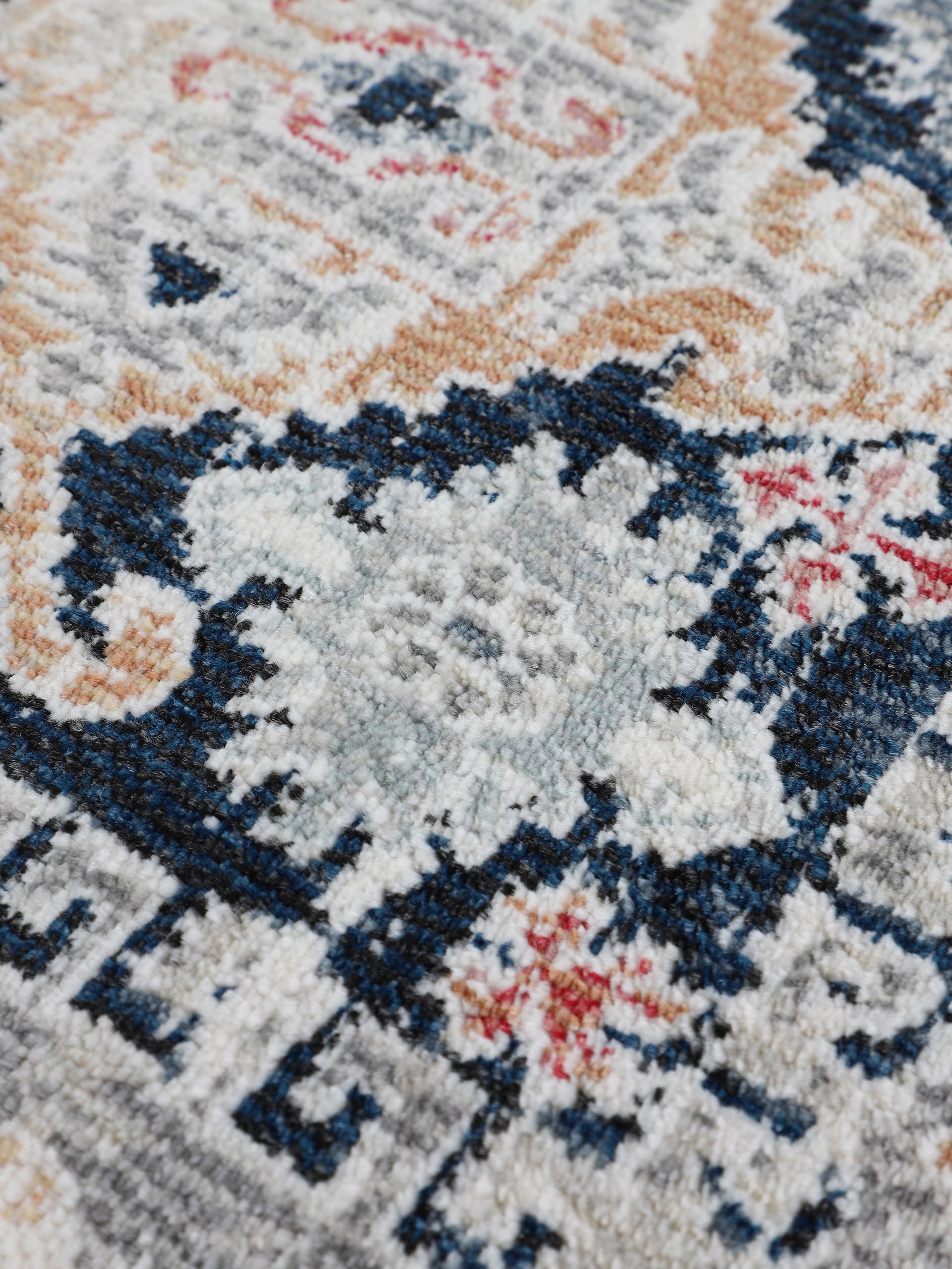 carpetfine Teppich »Vintage Kazach«, rechteckig, 6 mm Höhe, Orient Vintage Look, Wohnzimmer