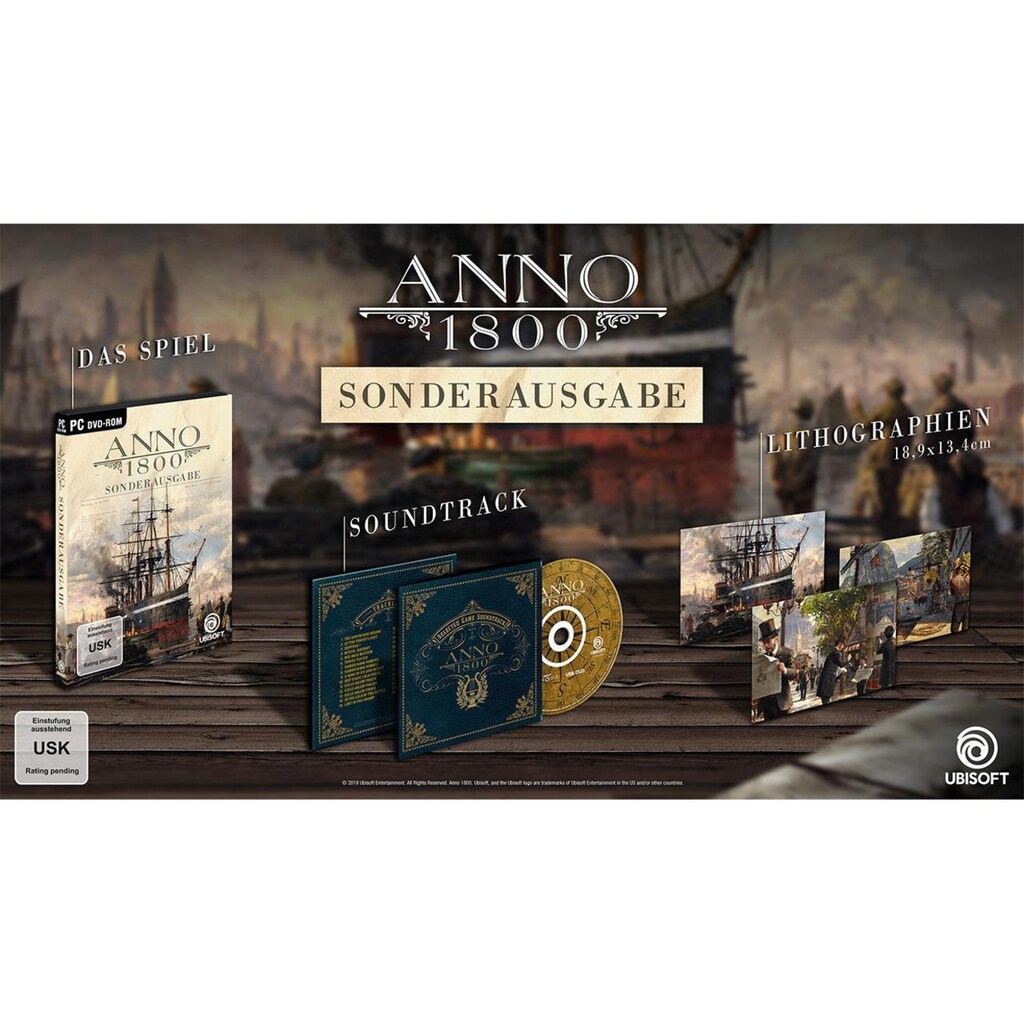 UBISOFT Spielesoftware »Anno 1800 Sonderausgabe«, PC, Special Edition