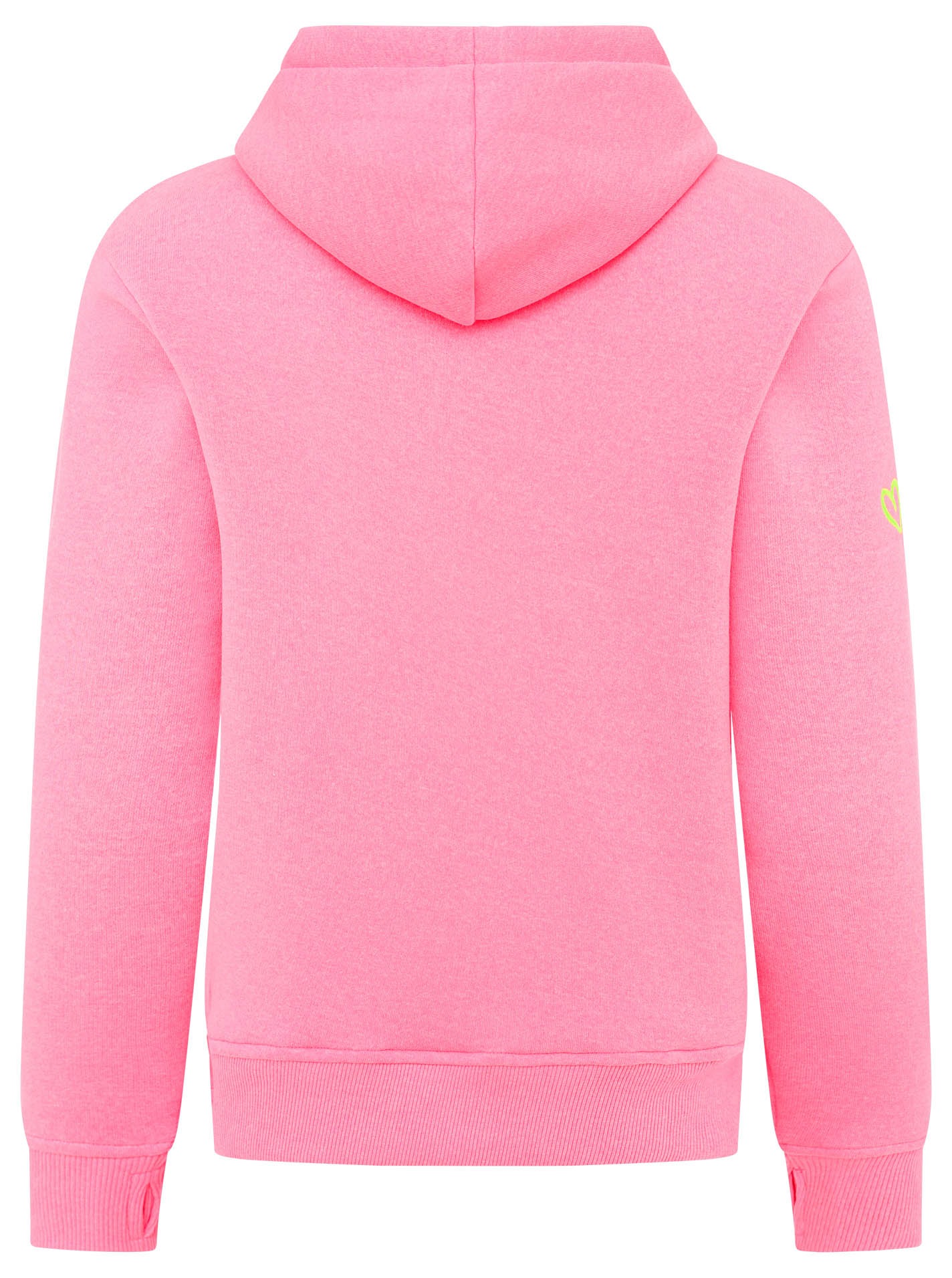 Zwillingsherz Hoodie »"Good Vibes"«, mit guten Vibes, Herzen am Arm und farbiger Stickerei