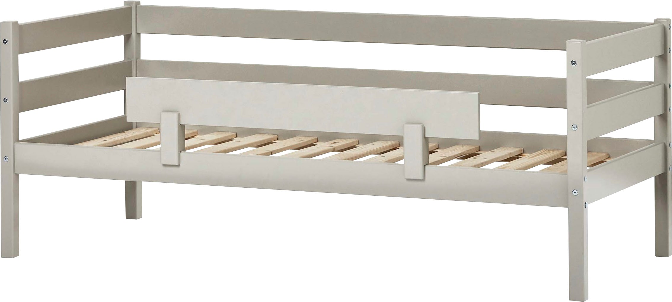 Hoppekids Einzelbett »ECO Comfort Kinderbett, Kiefer Massivholz, Jugendbett inkl. Rollrost« 70x160 cm, wahlweise in verschieden Farben/ Matratze/ Absturzsicherung