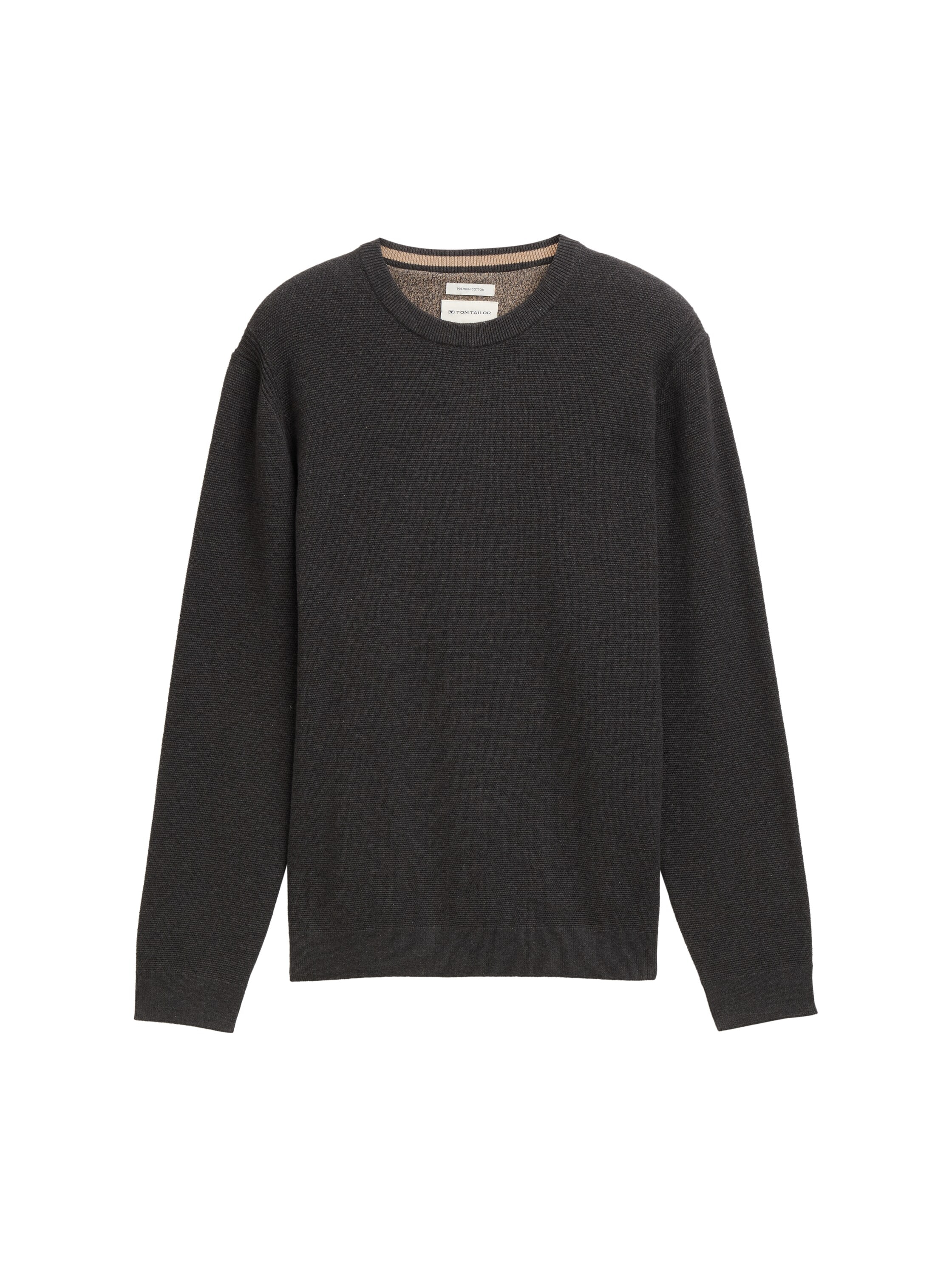 TOM TAILOR Strickpullover, mit Bündchen